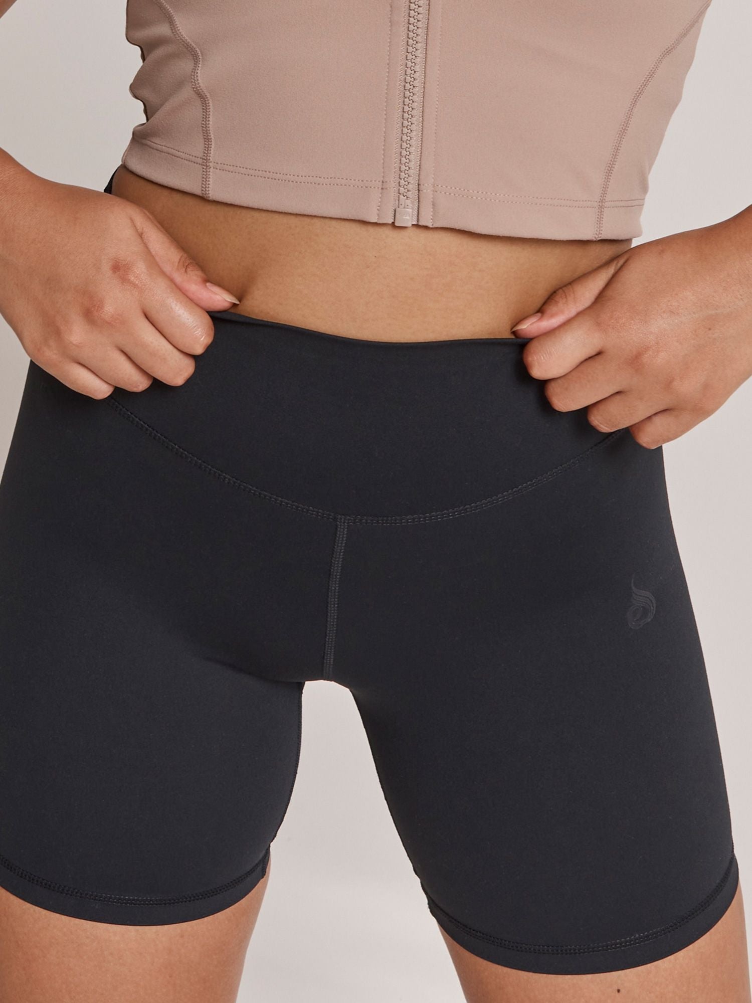 NKD Arch Mid Length Shorts for Men - Comfortable Black Athletic Shorts for Running, Gym, and Casual Wear