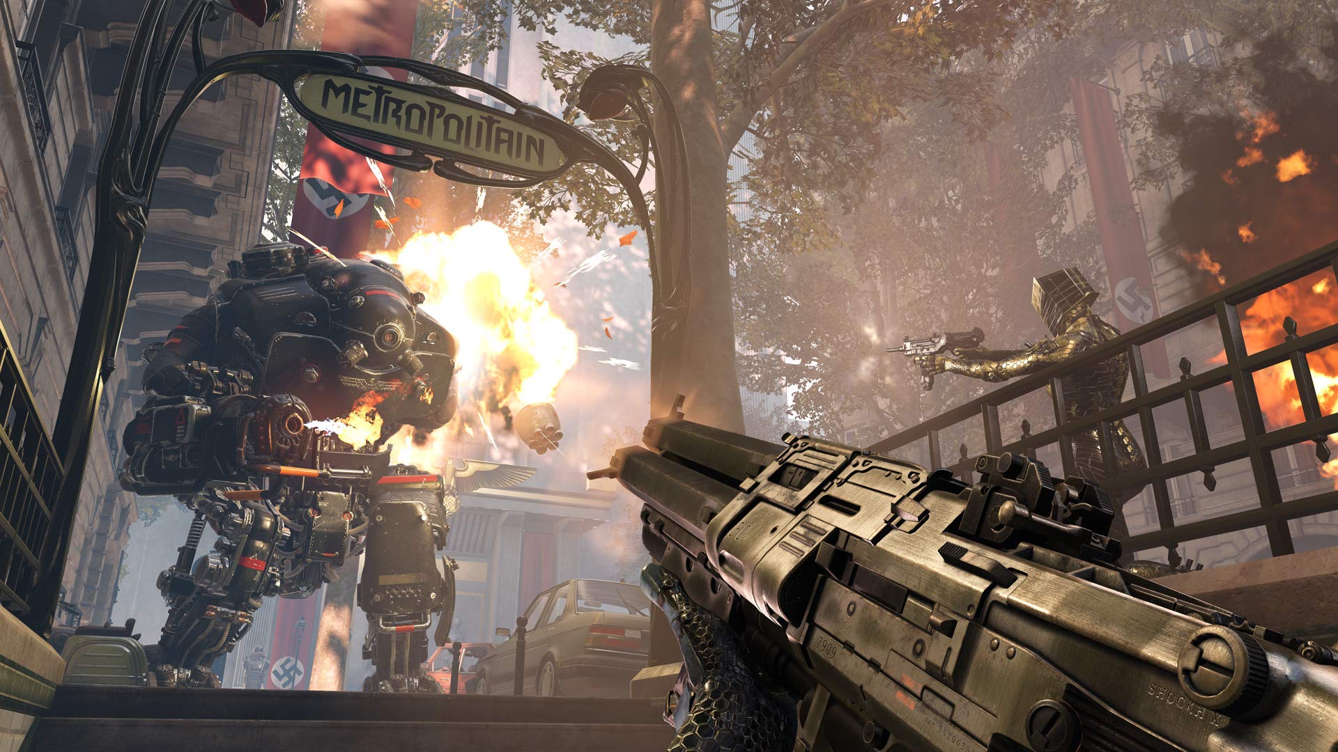 Wolfenstein Youngblood Deluxe Edition for Nintendo Switch - Action Adventure Game with Co-op Mode | Perfect for Gaming Parties & Family Fun Nights