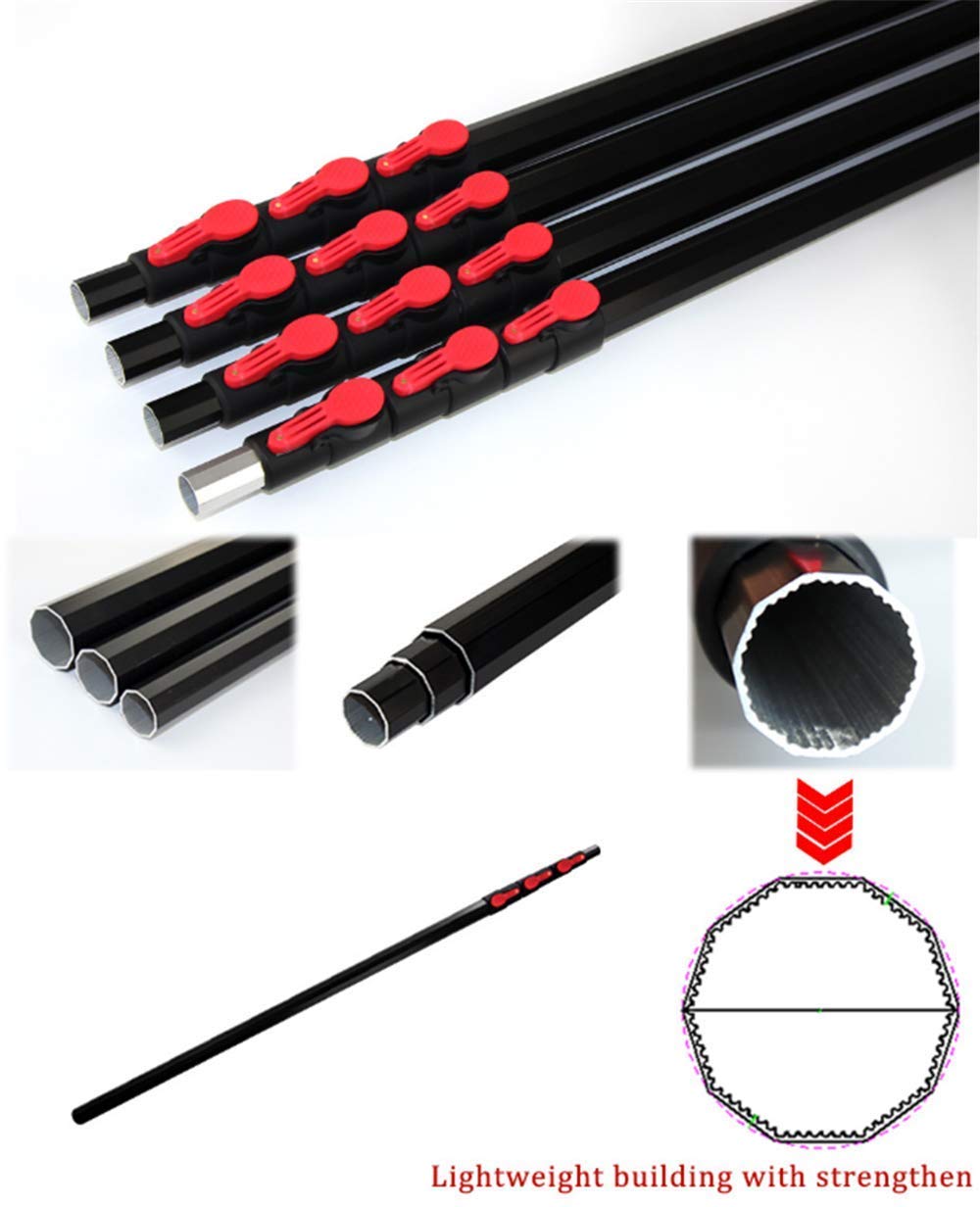 20 Ft Extendable Telescopic Pole Saw for Tree Trimming & Pruning - Lightweight Landscaping Pole Saw with Adjustable Length for Cutting High Branches & Leaves - Perfect for Garden, Yard & Outdoor Maintenance