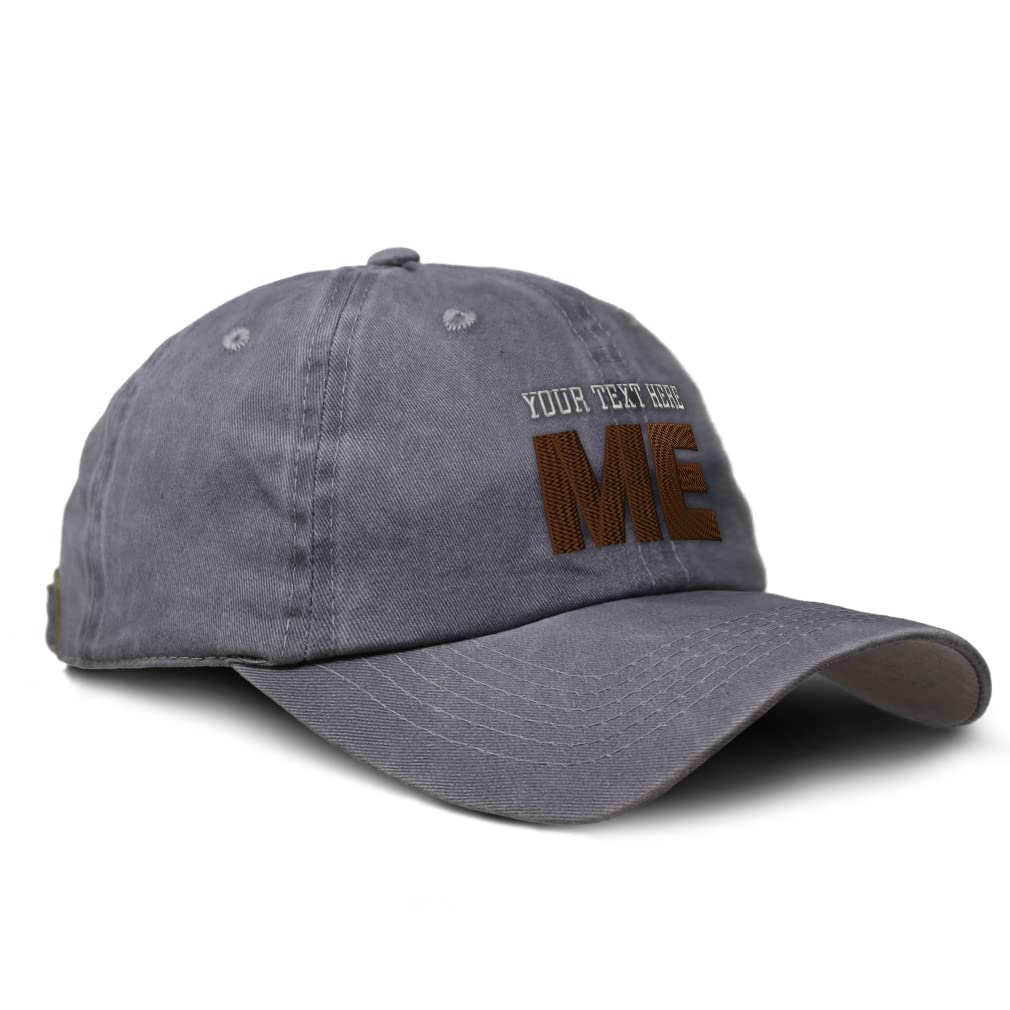 Custom Soft Washed Cotton Baseball Cap - Vintage Dad Hat for Men & Women | Comfortable Unisex Adjustable Snapback | Perfect for Outdoor Sports, Casual Wear & Fashion Accessories