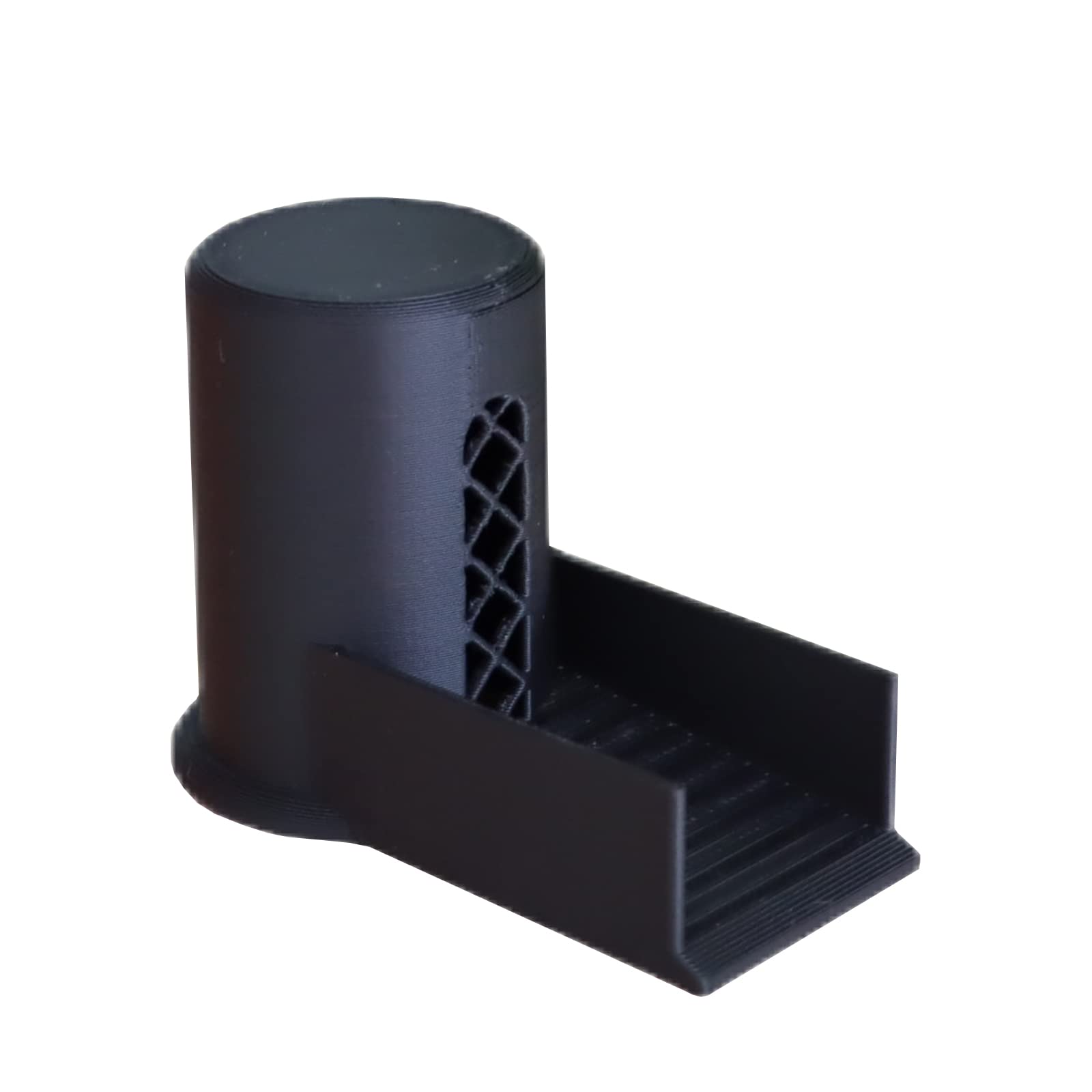 **Black Dishwasher Air Gap Cover with Ramp - Replacement Air Gap Accessory for Dishwasher, Overflow Spout Extender - Perfect for Kitchen Sink & Dishwasher Installation**