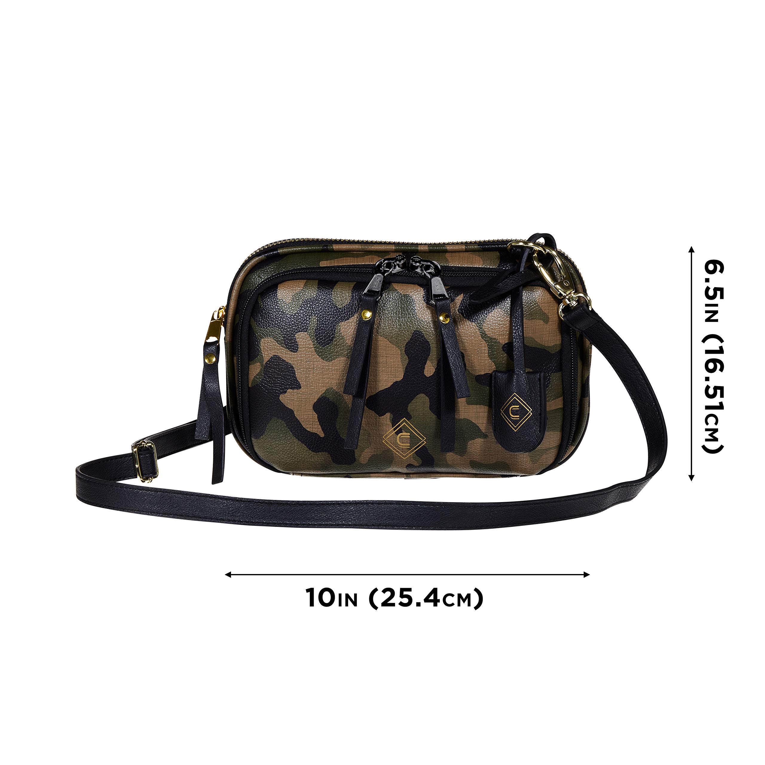 Allen Company Girls Tomboy Clutch Purse - Stylish Crossbody Bag for Teen Girls, Fashionable & Functional for School, Parties & Everyday Use