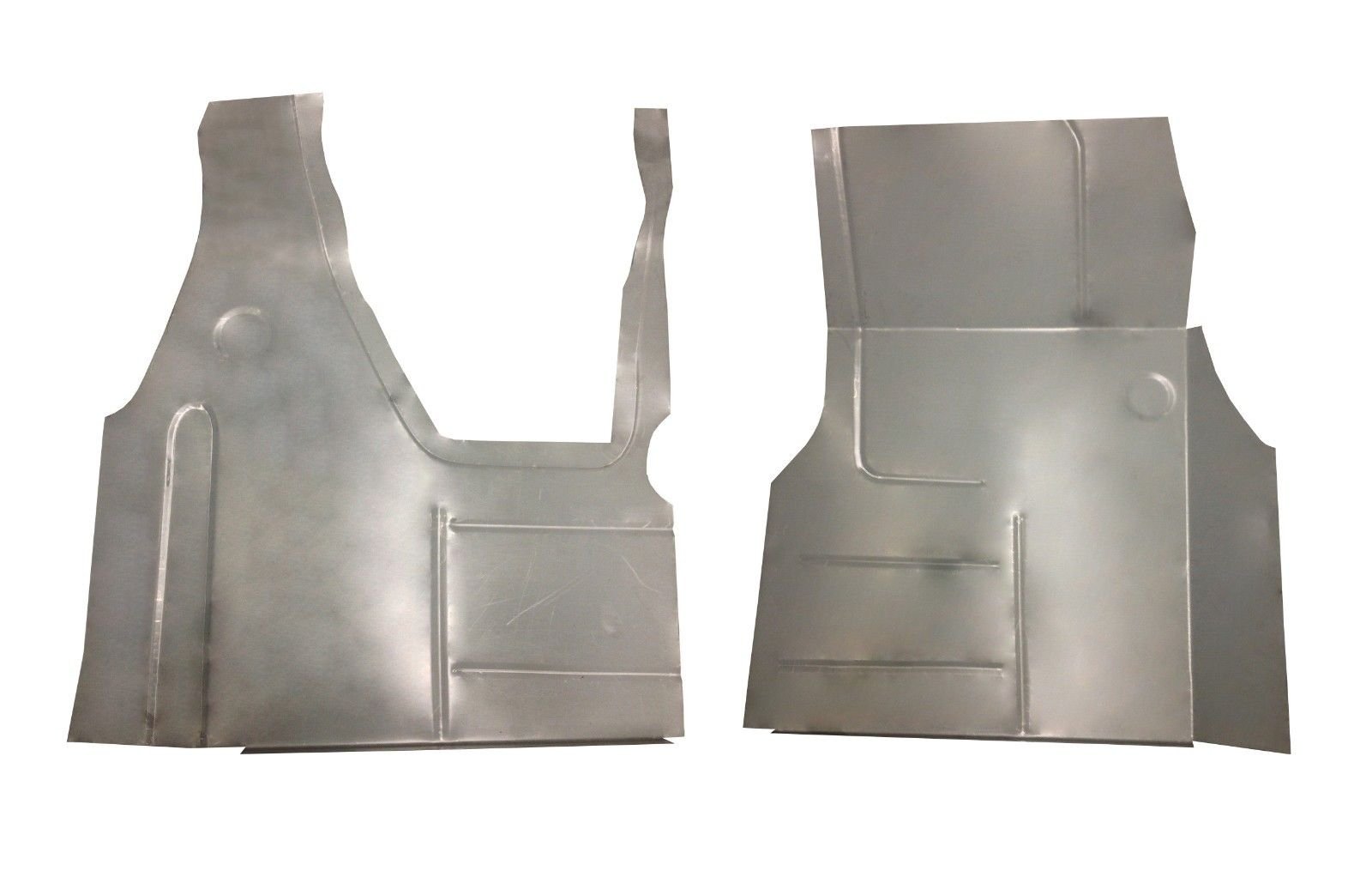 1953-1954 Plymouth Front Floor Pans Replacement - Motor City Sheet Metal - Perfect Fit for Classic Car Restoration & DIY Projects