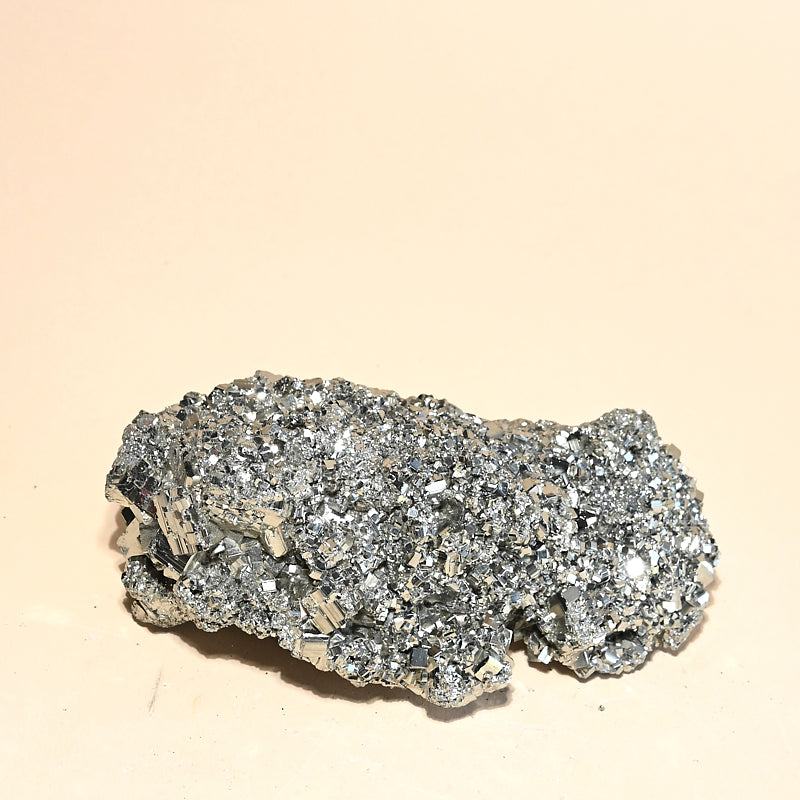 Natural Pyrite Cluster - 2.6lbs Raw Mineral Specimen for Home Decor, Crystal Healing & Gift Ideas | Perfect for Meditation, Feng Shui & Mineral Collection
