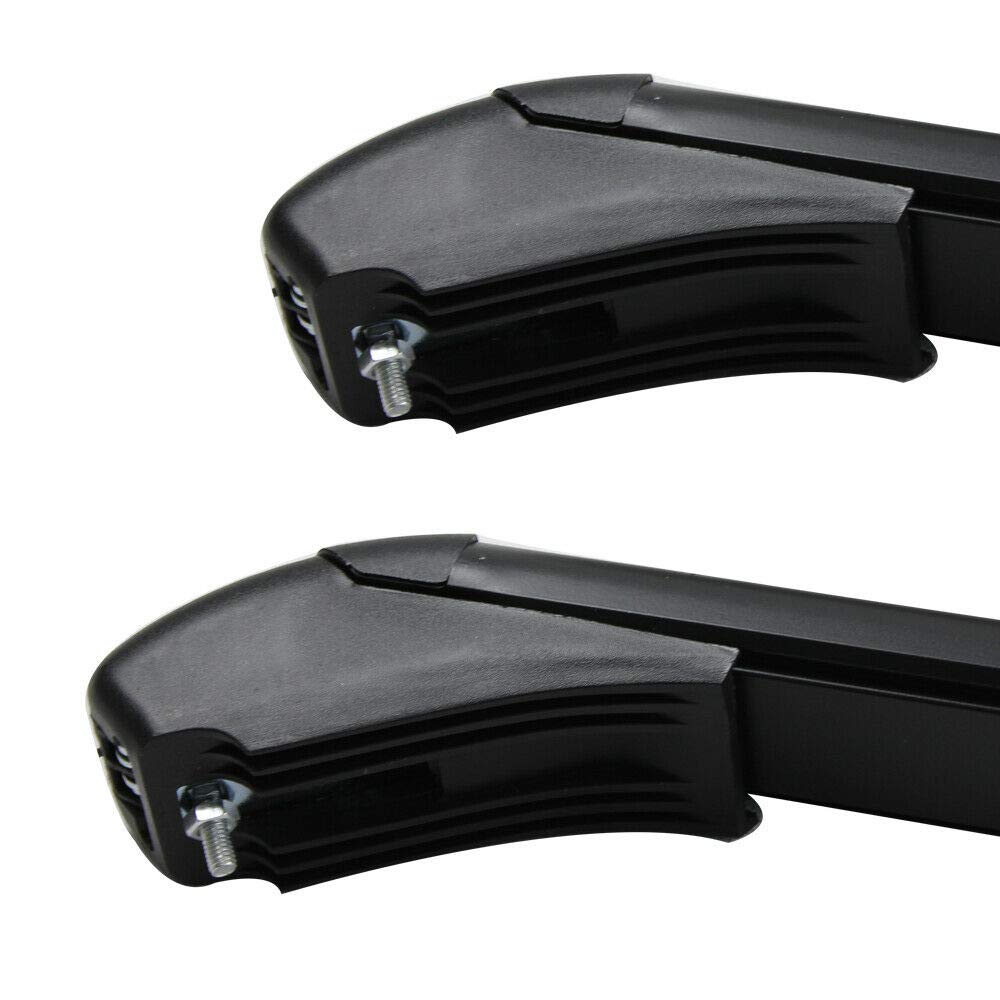2PCS Universal Aluminum Roof Rack Cross Bars with Anti-Theft Keyed Lock - 40