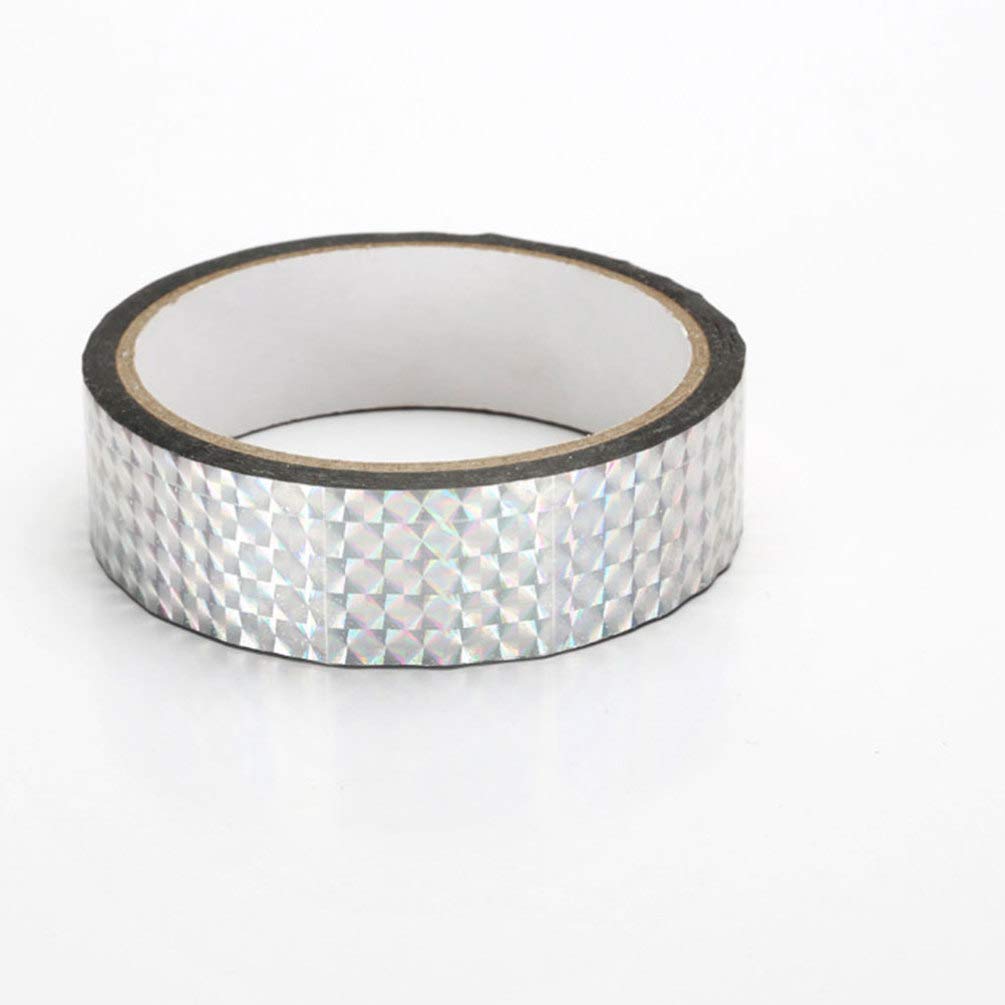 6 Rolls Holographic Wrapping Tape - DIY Photo Album Decorative Tape for Scrapbooking, Gift Wrapping & Craft Projects - Self-Adhesive & Easy to Use