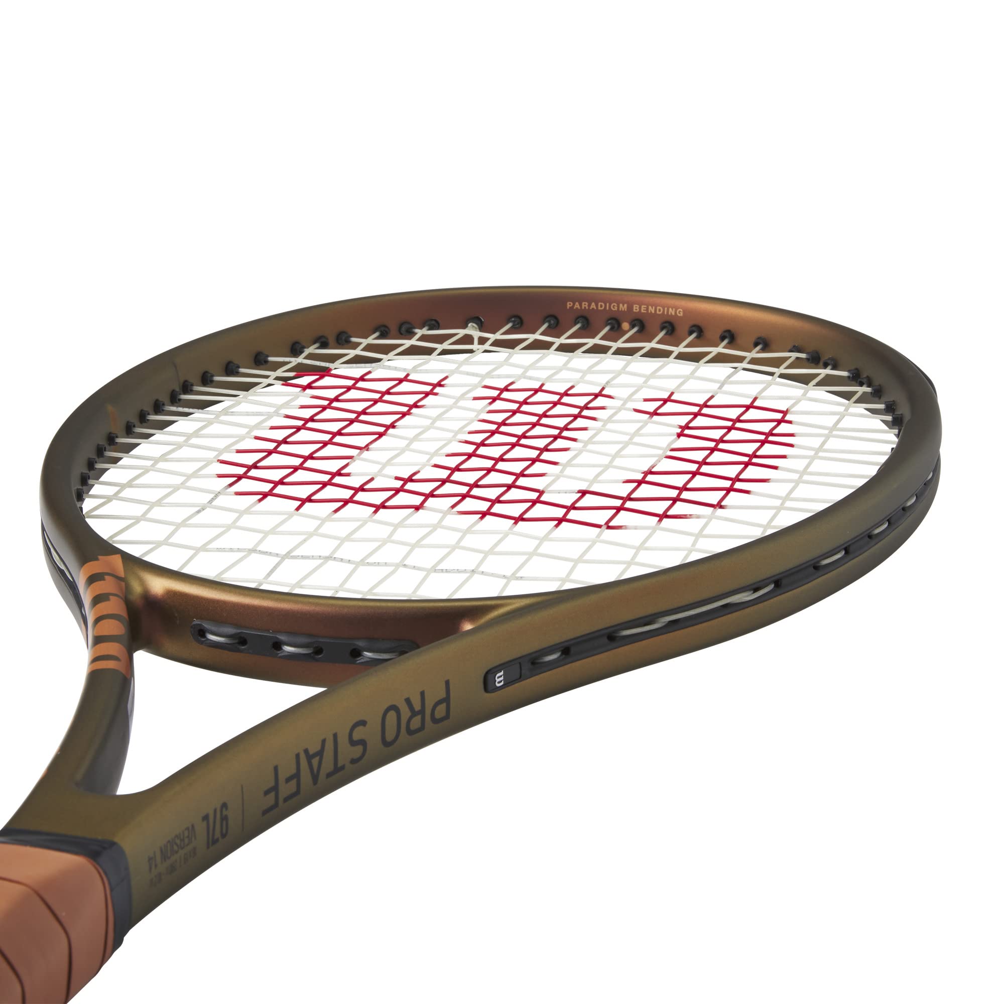 Wilson Pro Staff 97 V14 Unstrung Tennis Racket - High Performance Tennis Racquet for Advanced Players | Perfect for Competitive Matches & Training Sessions