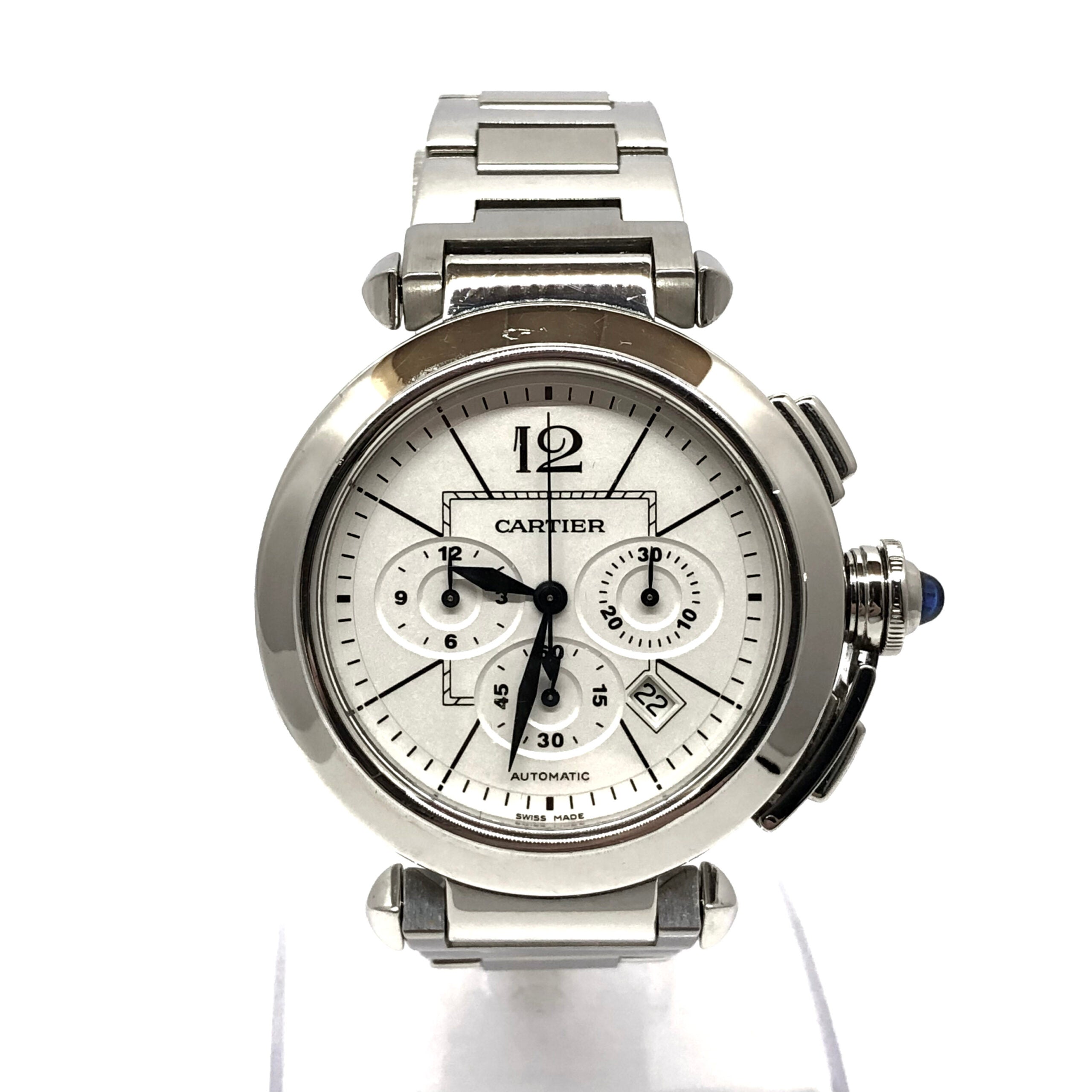 Cartier Pasha Chronograph 42mm Men's Luxury Watch - Perfect for Business, Formal Events & Special Occasions