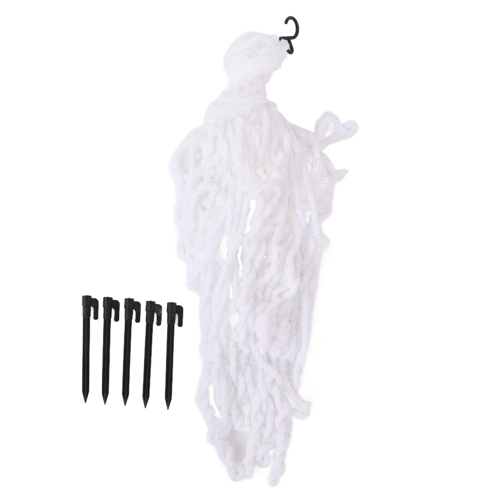 Halloween Spider Web Decorations - Scary Extra Large Spiderweb for Party, Haunted House & Outdoor Decor - Durable & Sturdy Halloween Props for Spooky Effects