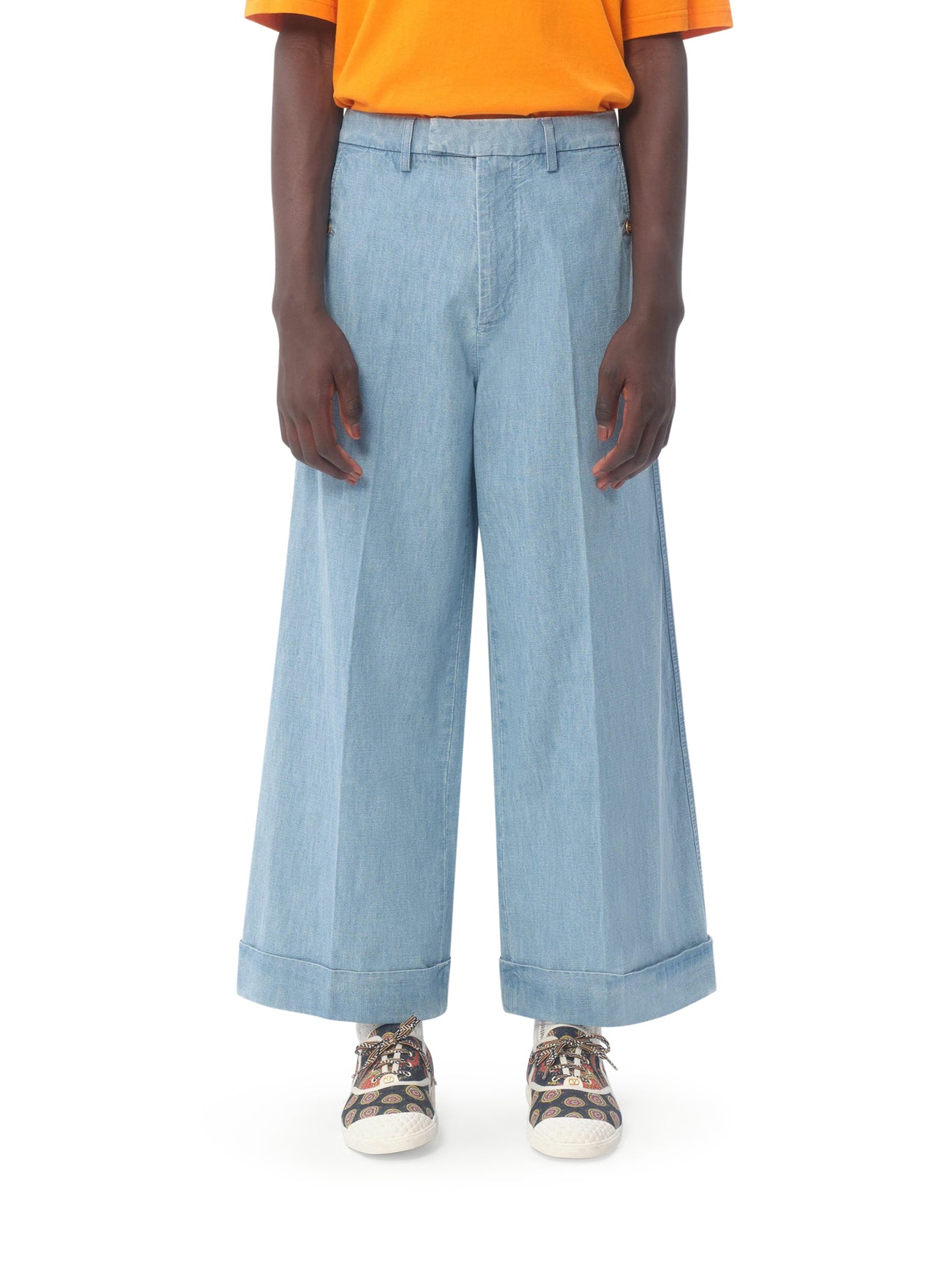 Stylish High-Waisted Denim Jeans for Women - Classic Blue Stretch Skinny Pants with Roll-Up Cuff | Perfect for Casual Outfits, Date Nights & Streetwear Fashion