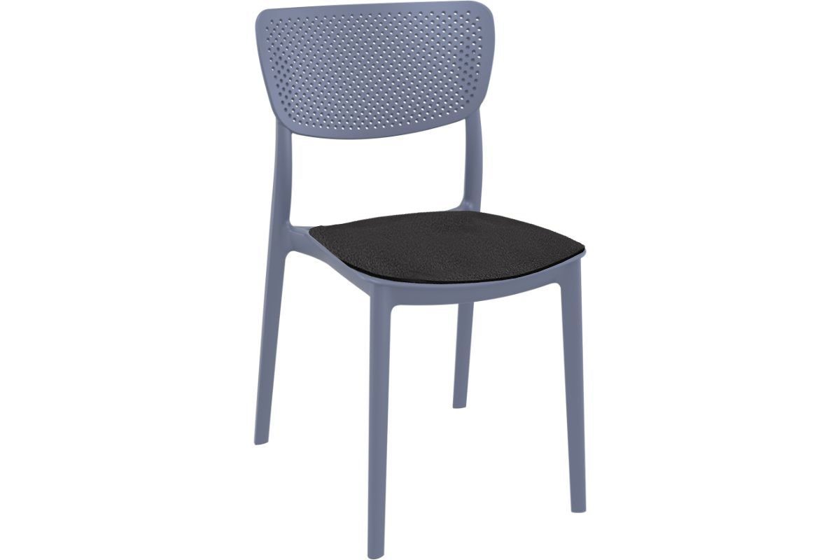Stackable Lucy Dining Chair - Indoor/Outdoor Use for Restaurants, Cafes, and Home Patios | Durable & Stylish Seating Solution