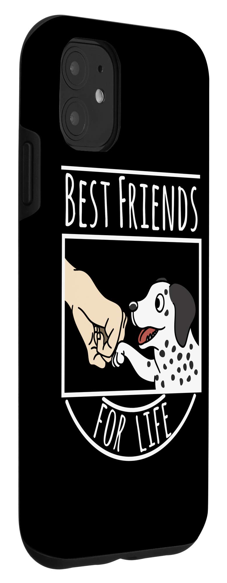 iPhone 11 Case - Cute Dalmatian Dog Design | Best Friends Funny Phone Cover | Perfect Gift for Pet Lovers & Dog Owners