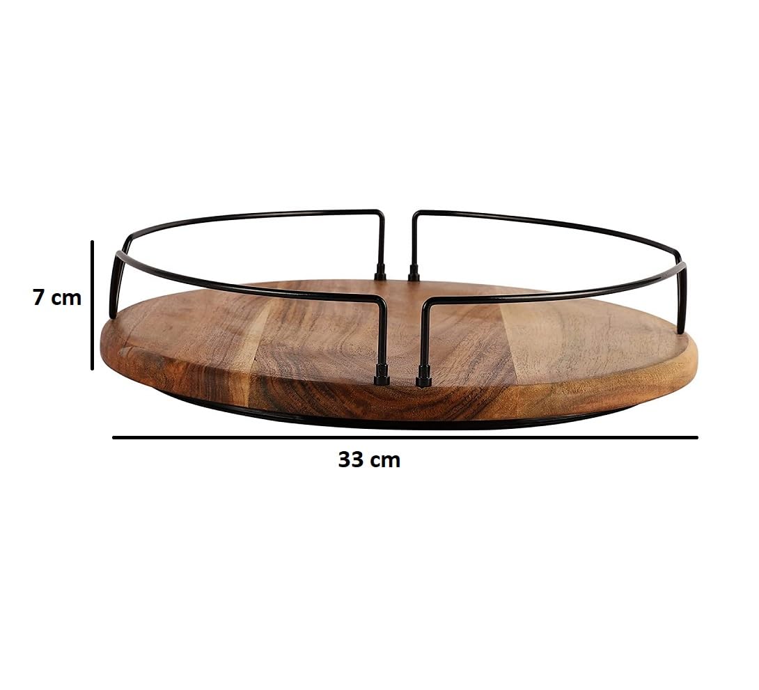 appeasy Wooden Lazy Susan Turntable - 12
