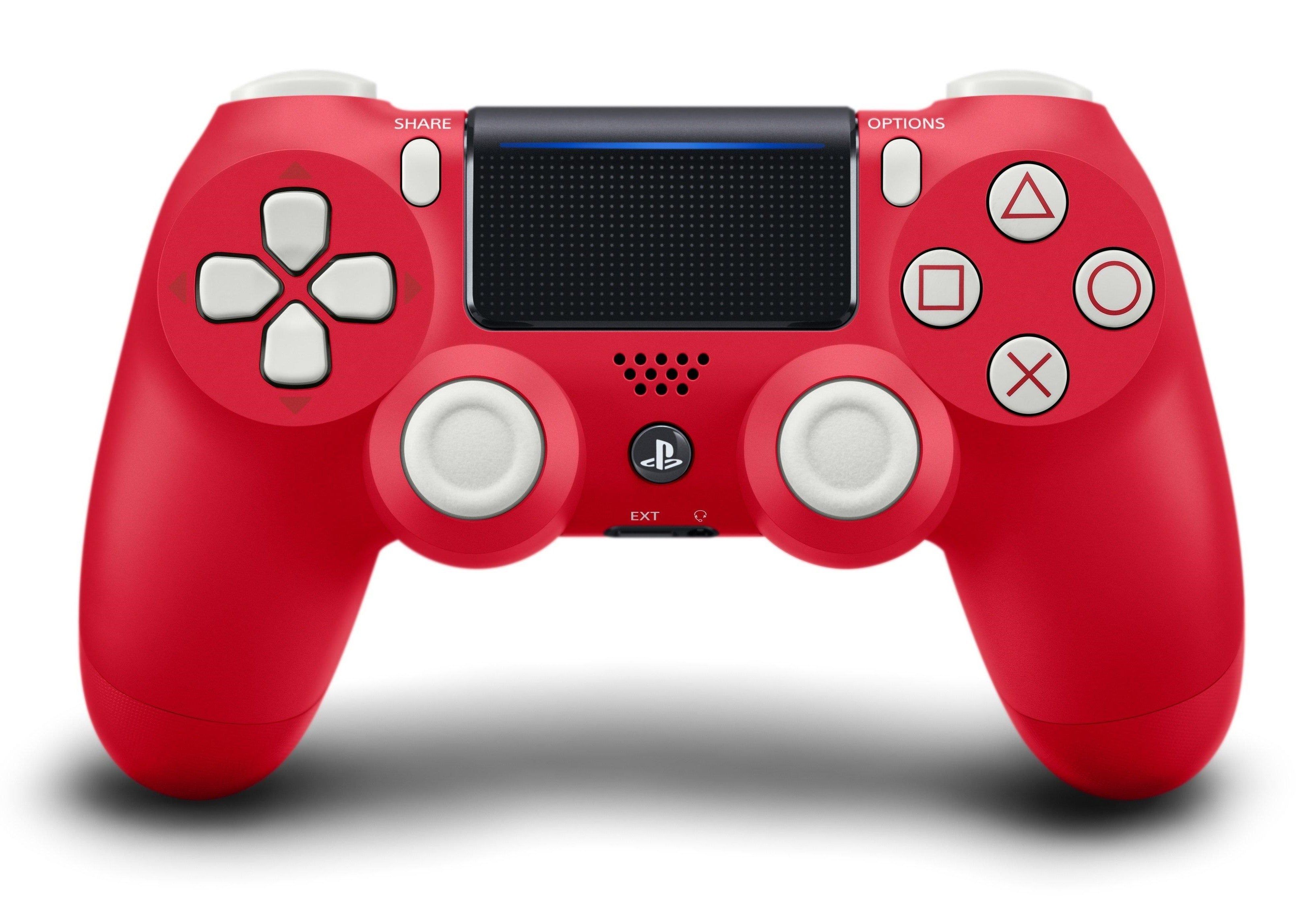PlayStation 4 DualShock 4 Wireless Controller - Spider-Man Red Edition | Official PS4 Gamepad for Gaming, Streaming & Multiplayer | Perfect for Marvel Fans & Action Games