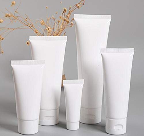 12PCS Refillable Plastic Soft Tubes - 30ml Empty Cosmetic Containers for Travel, Lotion, Lip Balm, Shower Gel & Shampoo | Leak-Proof Sample Bottles for Makeup, Skincare & Toiletries | Perfect for DIY, Travel Kits & Home Organization