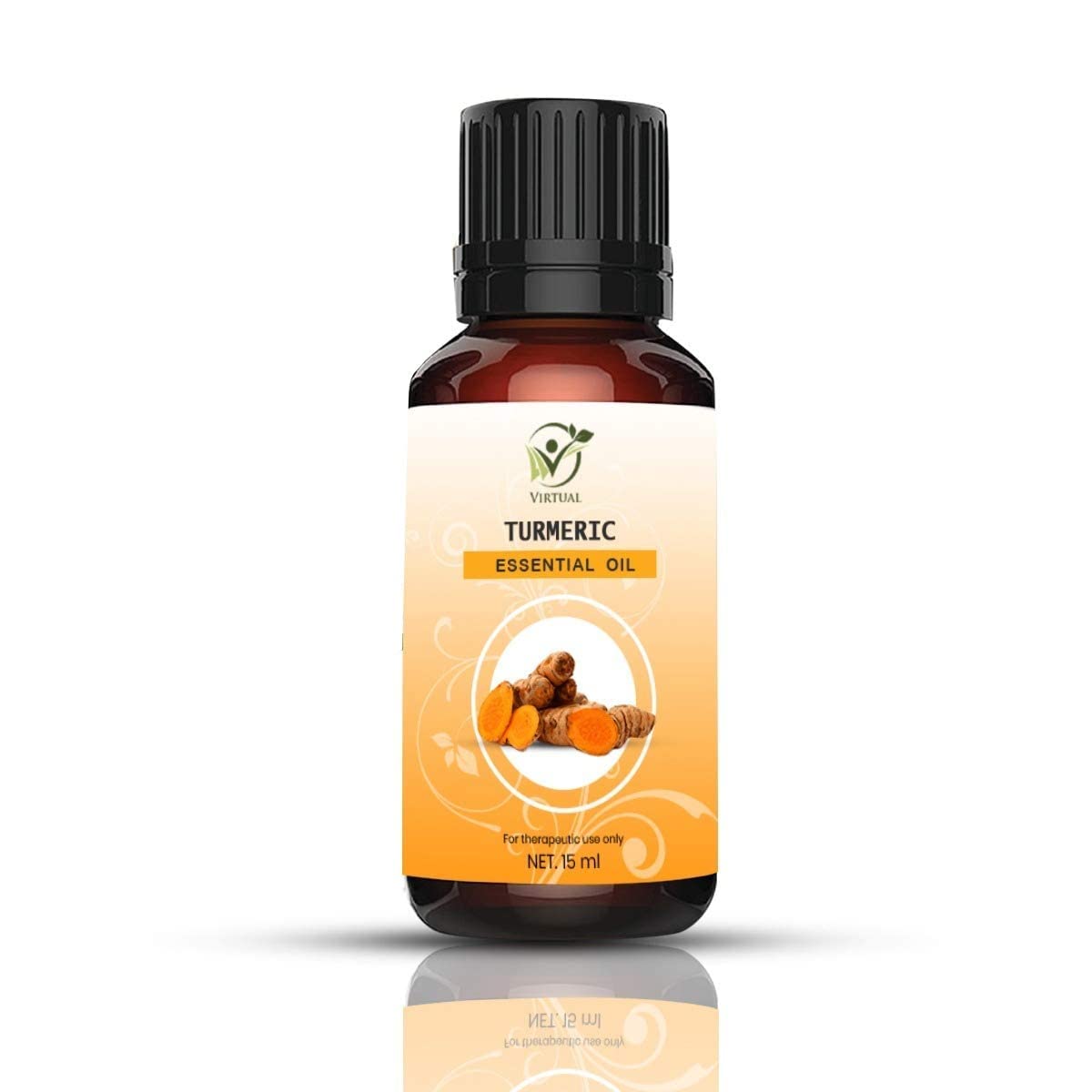 100% Pure Natural Turmeric Essential Oil for Skin Brightening - Fights Acne, Pigmentation & Dark Spots - Best Facial Oil for Summer Skincare - Perfect for Daily Use & Nighttime Routine