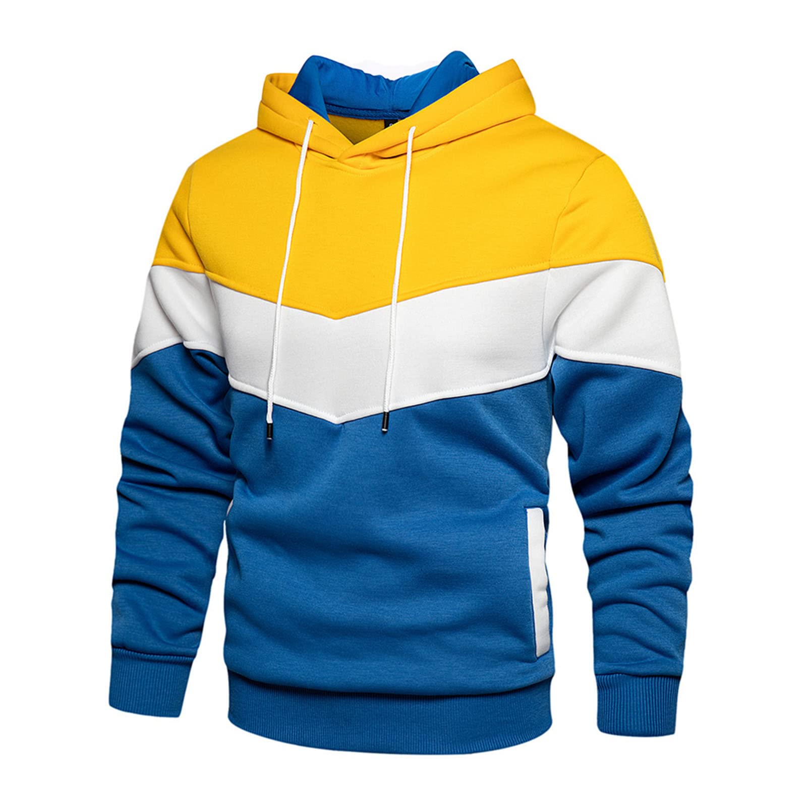 Men's Sports Set - Breathable Jogging Suits & Stylish Tracksuits with Patchwork Design | Perfect for Gym, Running & Casual Wear
