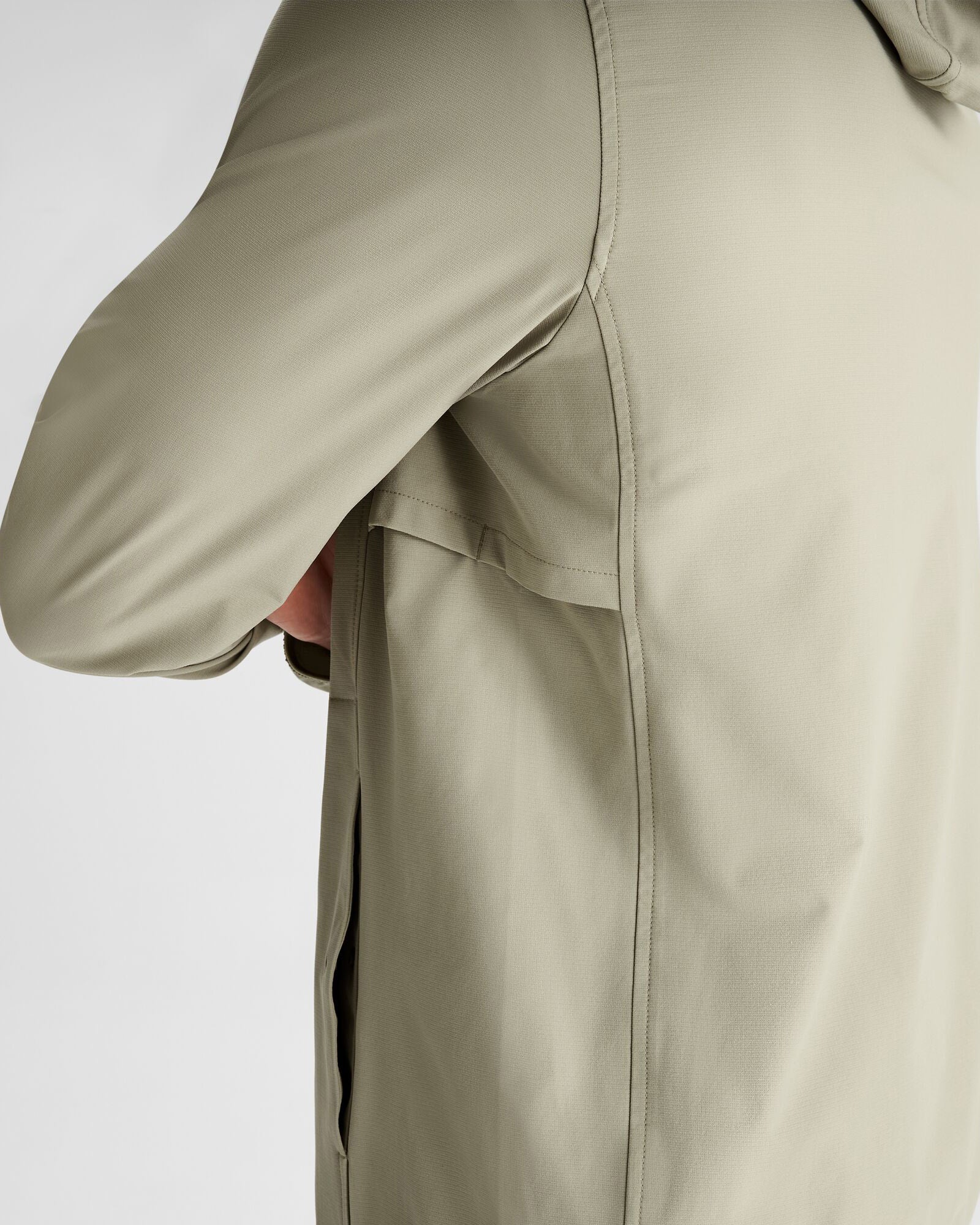 Men's Lightweight Sun Breaker Jacket - UPF 50+ UV Protection, Breathable & Water-Resistant Windbreaker for Hiking, Running & Outdoor Activities - Light Beech Color