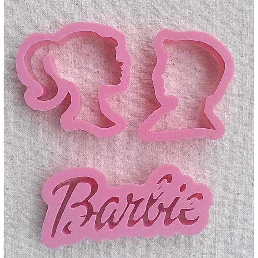 3-Piece Doll-Shaped Cookie Cutter Set for Baking, DIY Cookies, and Party Decorations - Perfect for Christmas, Birthdays, and Kids' Baking Activities