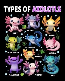 Axolotls Type Black