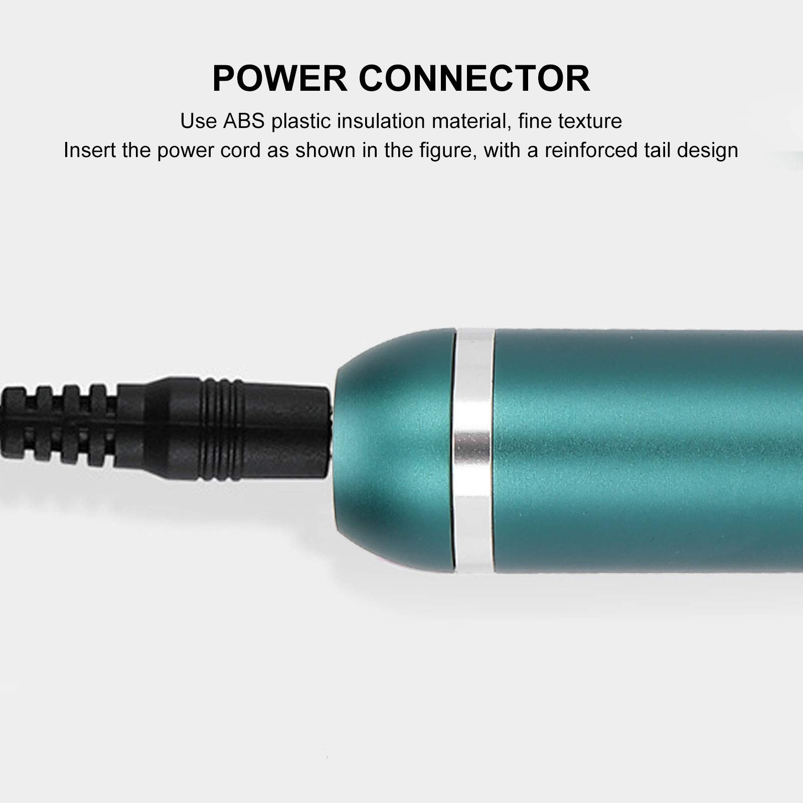 Electric Nail Drill Polisher - USB Portable Manicure Pen for Quick Nail Polish Removal, Professional Nail Shaping & Polishing Tool (Olive Green) - Perfect for Home Nail Care & Salon Professional Use