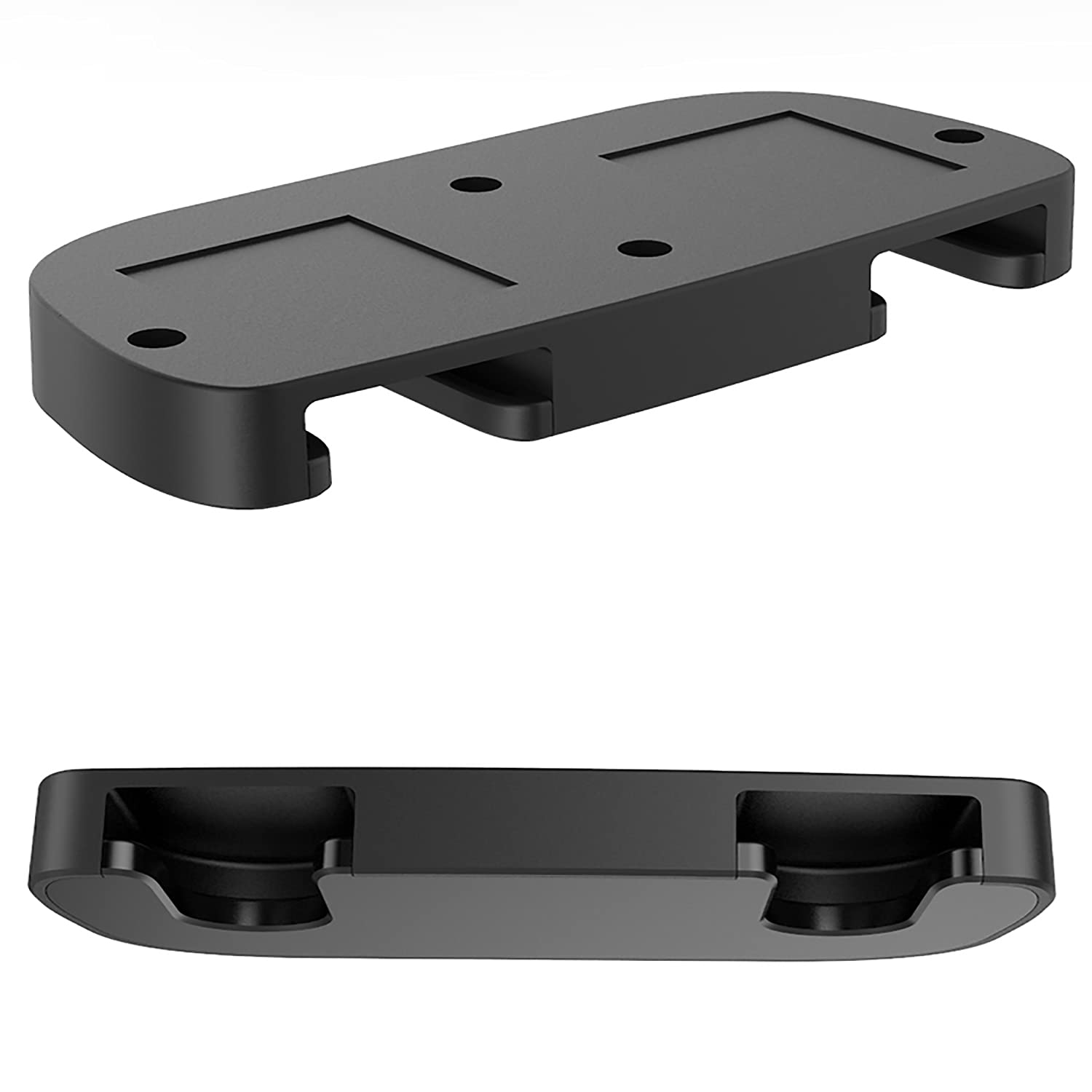 PS5 & PS4 Controller Under Desk Mount Holder - DualSense & DualShock 4 Stand for Playstation 5/4 - Desk Organizer & Gaming Accessory for Home Office Setup