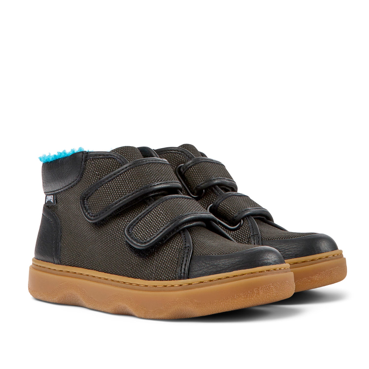 Camper Kids Kiddo Sneakers in Dark Grey - Comfortable & Durable Toddler Shoes for Playground & School Activities