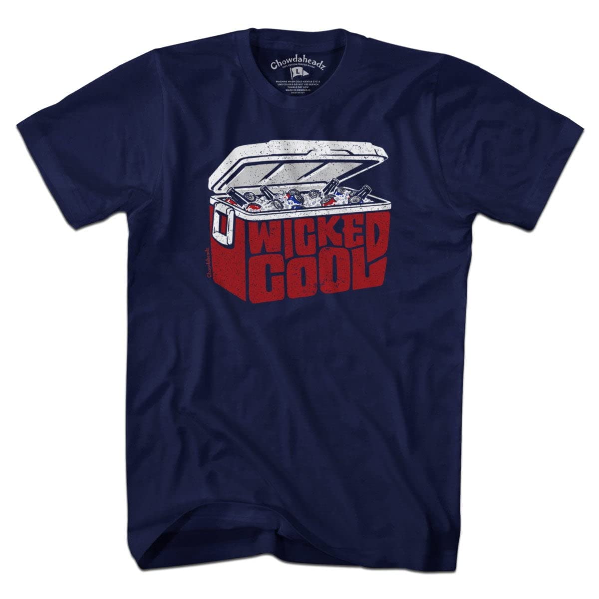 Wicked Cool Cooler T-Shirt - Premium Cotton Men's Graphic Tee for Summer Outdoors, Beach & Casual Wear