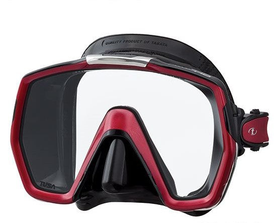 Tusa Freedom HD Scuba Diving Mask - Anti-Fog, Wide View Snorkeling Mask for Adults - Perfect for Ocean Exploration, Coral Reef Diving & Underwater Photography