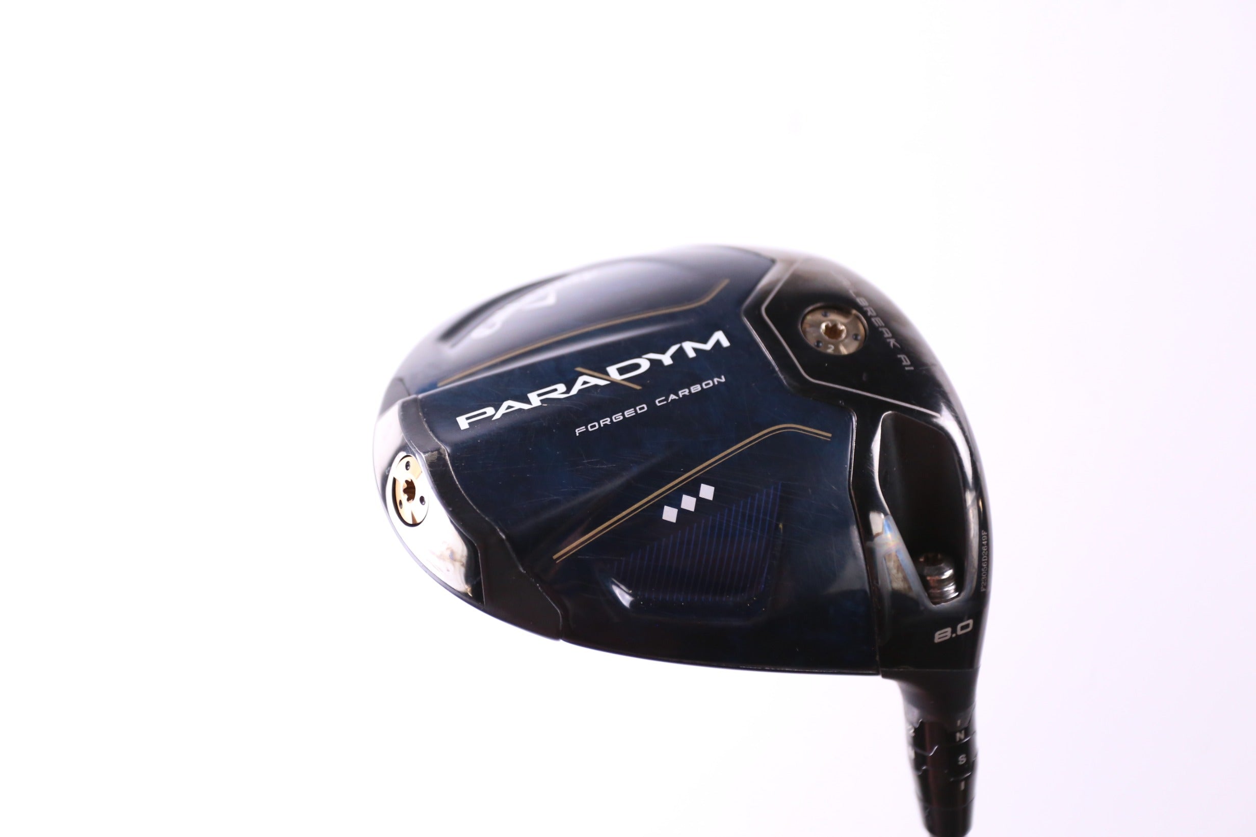 Used Callaway Paradym Triple Diamond Driver 8° Extra Stiff Flex Mitsubishi Kai'li Right Handed - Premium Golf Club for Low Handicap Players on Tour-Level Courses