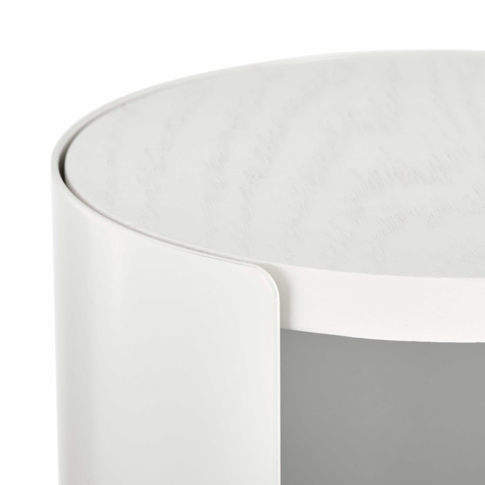 DESIGNSTUFF White Toilet Paper Holder - Bathroom Storage Organizer for Rolls, Perfect for Home & Office Use
