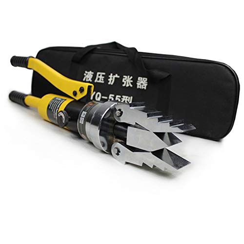 TOPCHANCES 8T Portable Manual Flange Spreader - Hydraulic Flange Separator Tool for Pipe Fitting, Maintenance & Repair (YQ55 One-Piece) - Ideal for Plumbing, Industrial Equipment and Automotive Applications