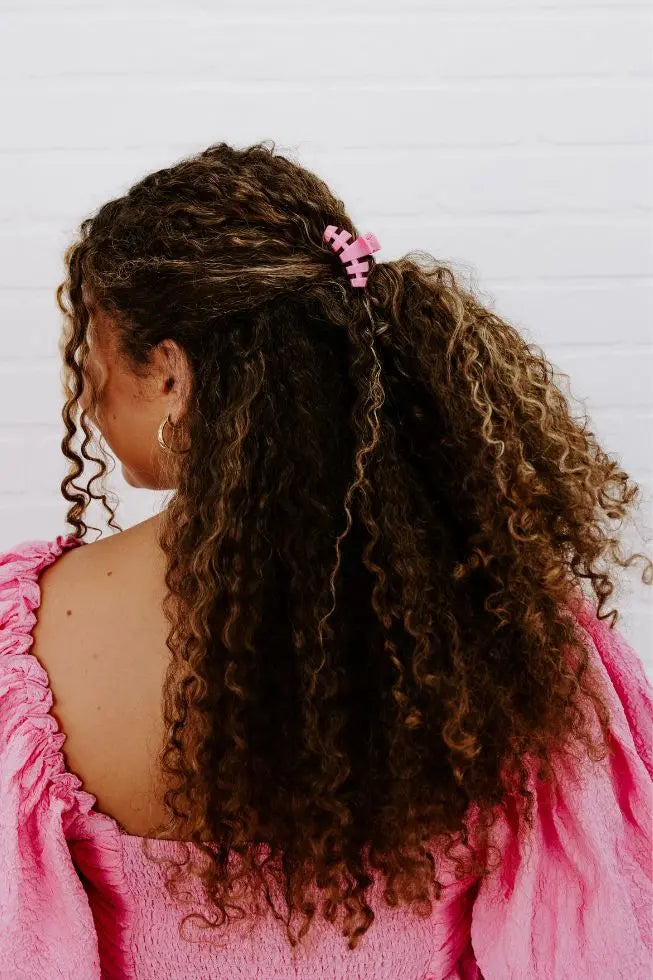 Peonies Please Tiny Hair Clip - Floral Hair Accessories for Women & Girls - Perfect for Weddings, Parties & Everyday Style