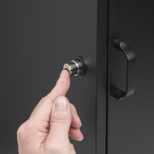 Barska CB13332 Black Parcel Mailbox with Large Package Compartment - Secure Mailbox for Home, Office & Business - Perfect for Online Shopping Deliveries & USPS Packages