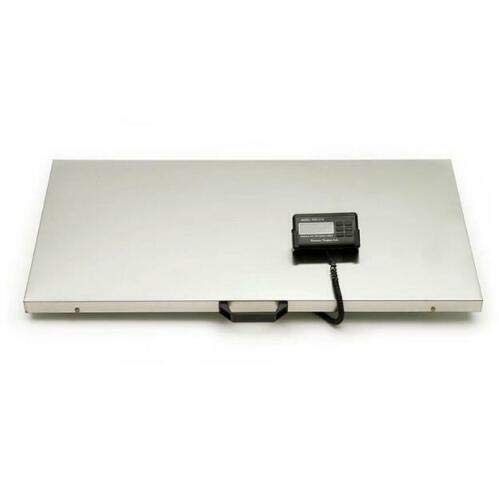 660LB (300KG x 0.1KG) Heavy Duty Digital Platform Scale - 41 Inch Large Weighing Scale for Postal Shipping, Livestock, Pets (Dogs, Cats) with AC/DC Power Options - Perfect for Farm, Veterinary Clinic, and Home Pet Weight Monitoring