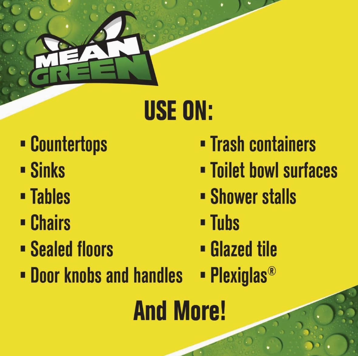 Mean Green 371467 Multi-Surface Cleaner - 1 Gallon | Powerful All-Purpose Degreaser for Kitchen, Bathroom, Floors & More | Industrial Strength Cleaning Solution