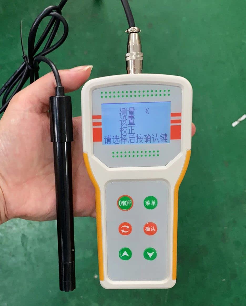 JPB-607A Digital Dissolved Oxygen Meter - 0-19.9mg/L Portable Water Quality Tester for Aquaculture, Fish Ponds & Hydroponics | Perfect for Monitoring Oxygen Levels in Fish Tanks, Koi Ponds and Aquatic Farms