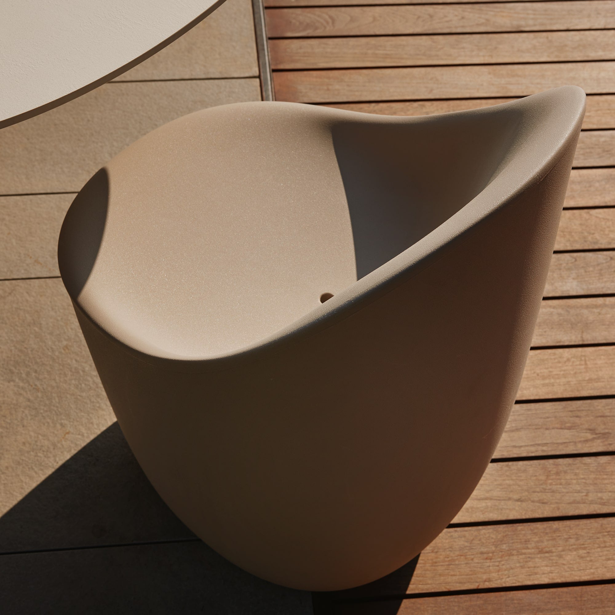 Stylish Qeeboo Cobble Chair - Modern Home & Office Seating for Living Room, Lounge, and Workspace