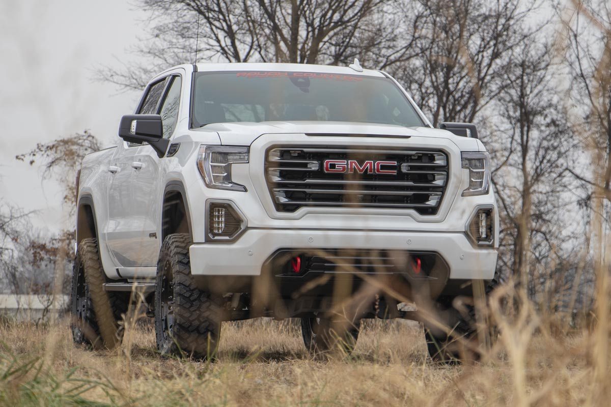 4 Inch Lift Kit for 2019-2022 Chevrolet Silverado & GMC Sierra 1500 Diesel Trucks - Heavy Duty Suspension Upgrade for Off-Roading & Towing