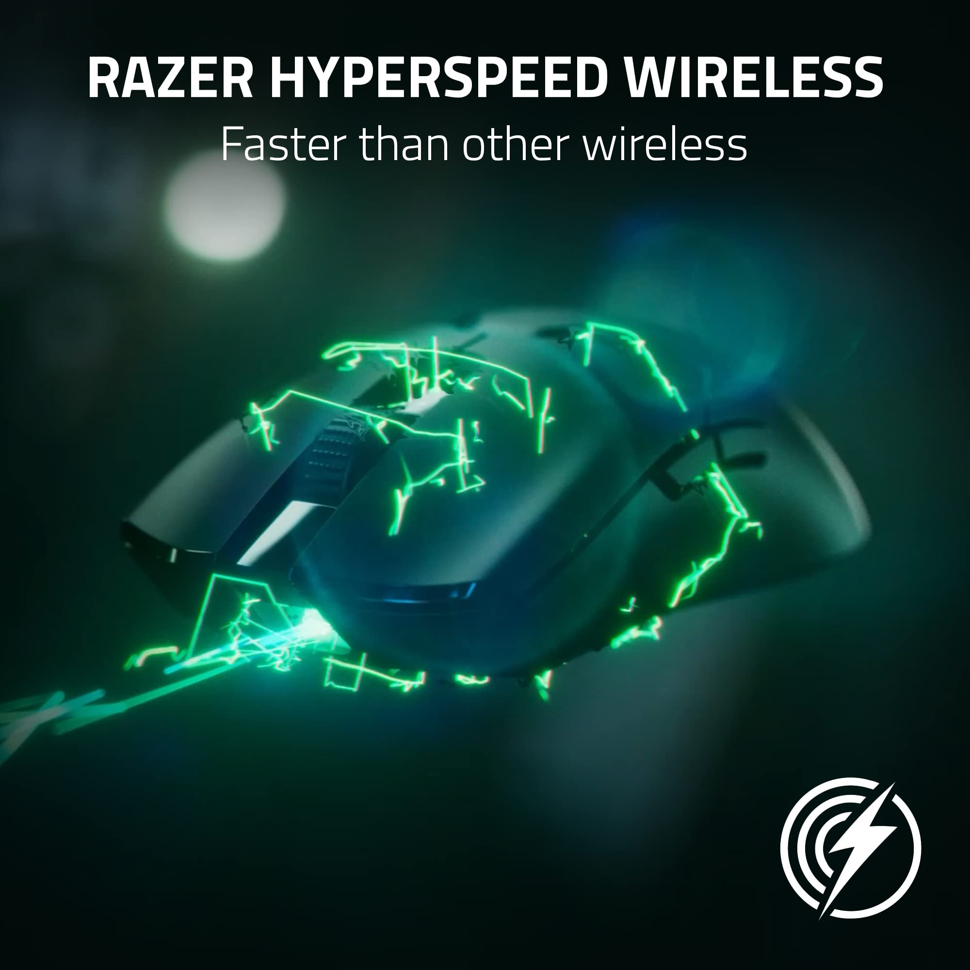 Razer Viper V2 Pro HyperSpeed Wireless Gaming Mouse - 58g Ultra Lightweight, Gen-3 Optical Switches, 30K DPI Optical Sensor, On-Mouse Controls, 90-Hour Battery, USB-C Cable - Black | Perfect for FPS, MOBA & Esports Gaming