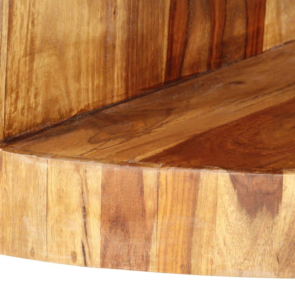 Handmade Bohemian Style Sheesham Wood Coffee Table - 25.6