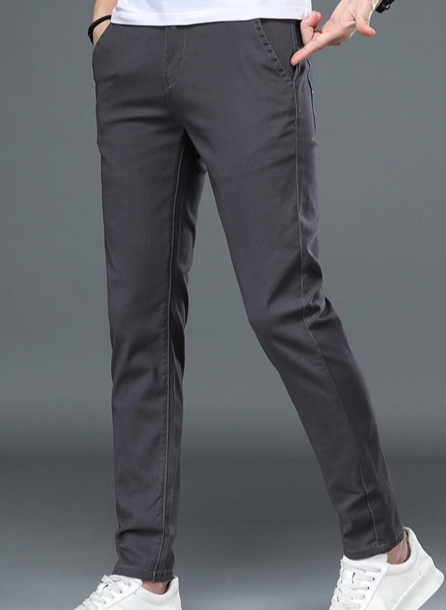 AntoniosClothing Business Cotton Pants for Men & Women | Comfortable Office & Casual Wear | Perfect for Work, Travel & Everyday Use
