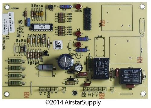American Standard OEM CNT03797 IFC Control Board with Cover and 4 Wire Leads - Replacement Part for HVAC Systems, Furnace Control Board Upgrade