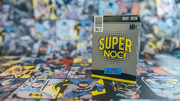 Super NOC V2: Premium BATNOC Playing Cards for Poker, Magic Tricks & Card Games - Perfect for Game Nights & Professional Performances