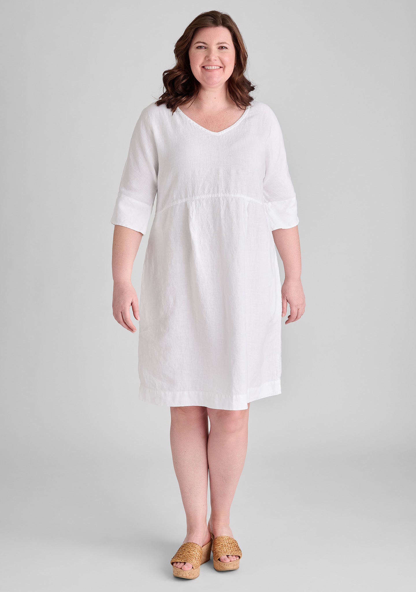 Stylish Dolman Sleeve Linen Dress for Women - Breathable & Comfortable Summer Casual Wear - Perfect for Beach, Vacation, and Everyday Outfits