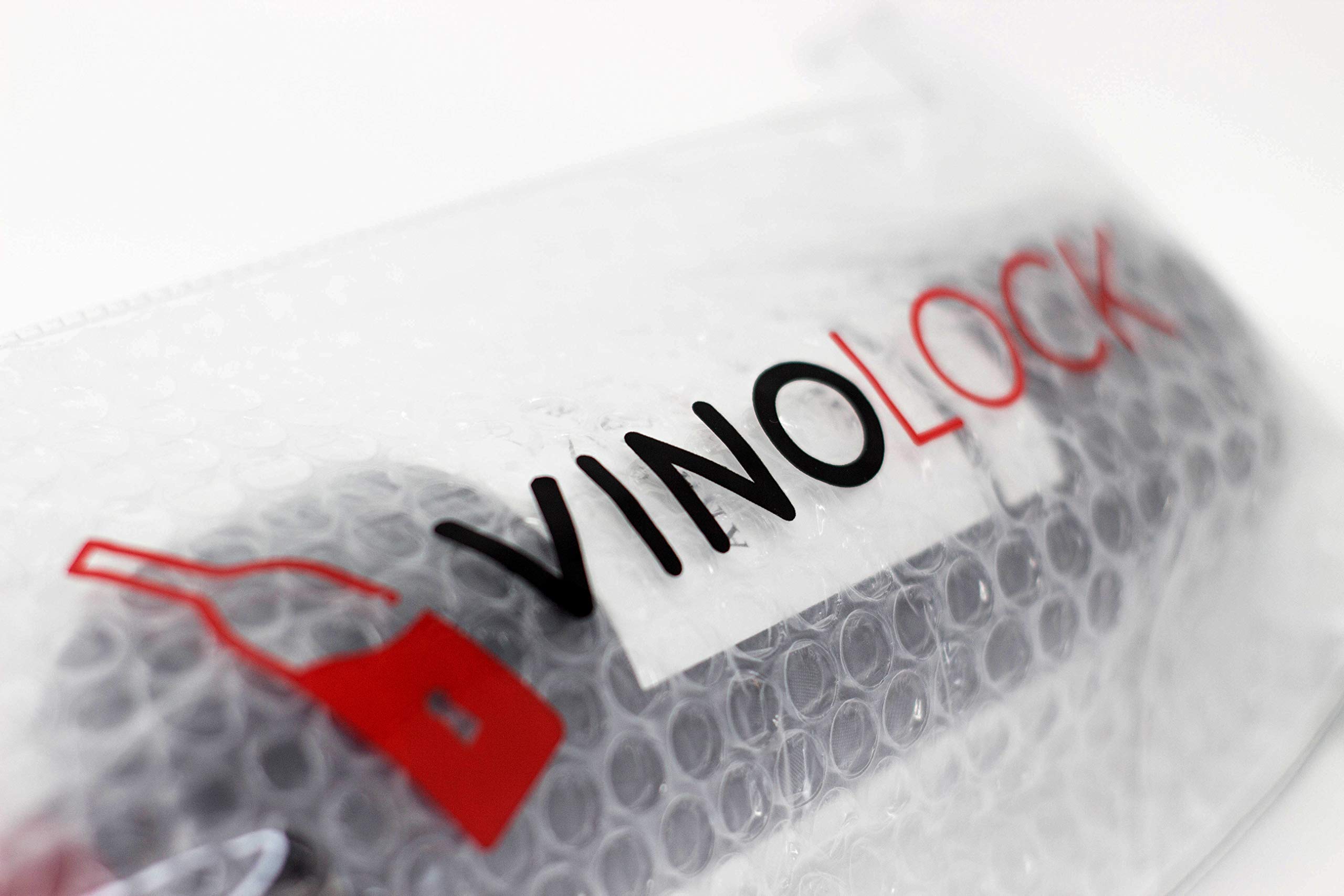 Vinolock Wine Protector Bags for Airline Travel - 6 Pack Set | Leak-Proof & Durable Wine Bottle Protectors | Perfect for Flying, Gifts & Wine Transport