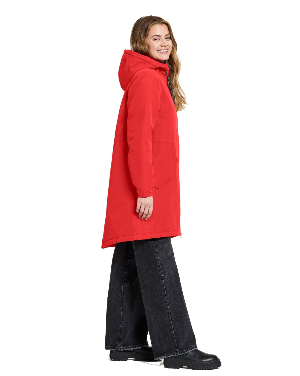 Didriksons Marta Lisa Women's Waterproof Winter Parka Coat - Warm Hooded Jacket for Cold Weather, Outdoor Activities & Daily Commute