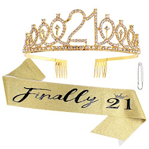 Gold 21 Crown & Sash Plus