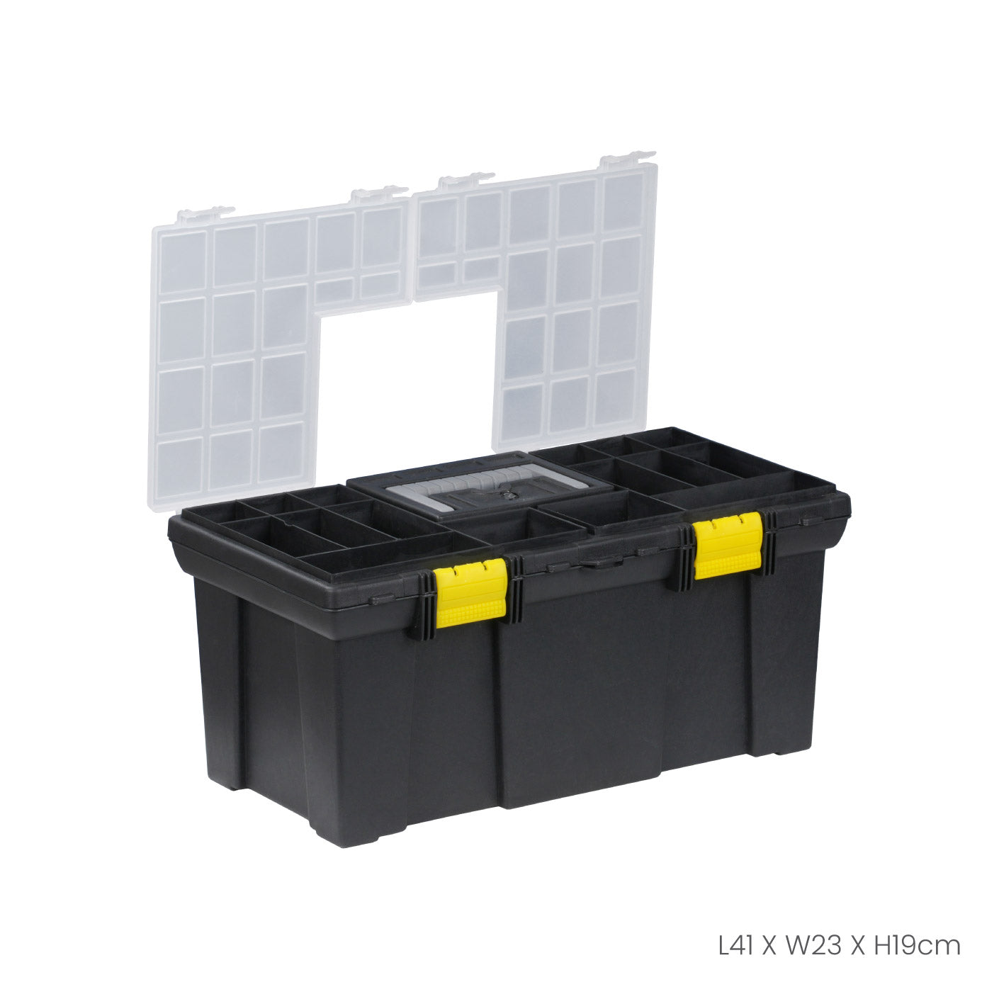 Multi-Component Tool Box (M) (7710) - Durable Storage for Tools & DIY Projects - Perfect for Home, Garage & Workshop Organization