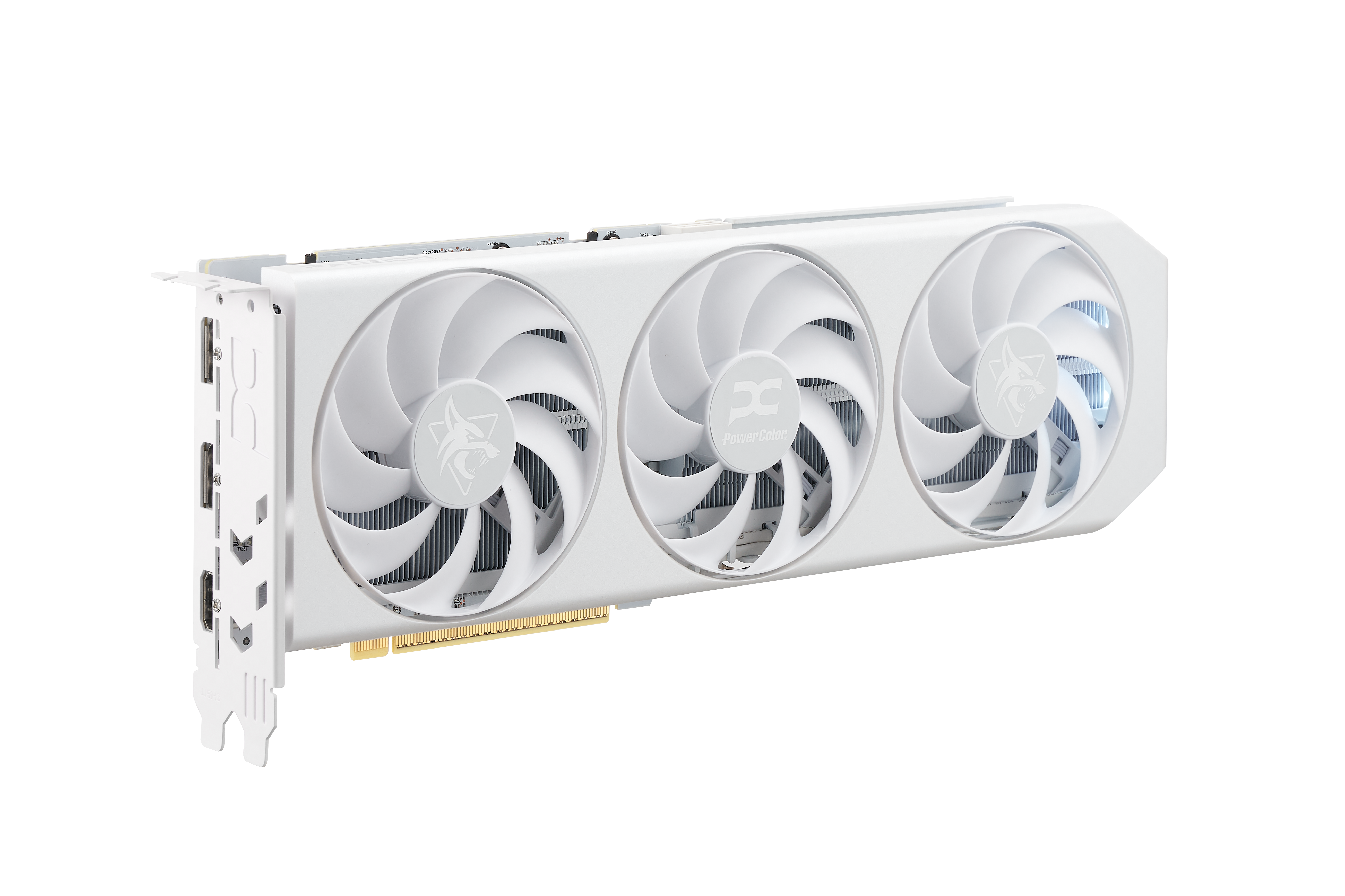 PowerColor Radeon RX 9060 XT Hellhound Spectral White 16GB GDDR6 Gaming Graphics Card - High Performance GPU for 4K Gaming, VR & Video Editing | Perfect for PC Builders & Streamers